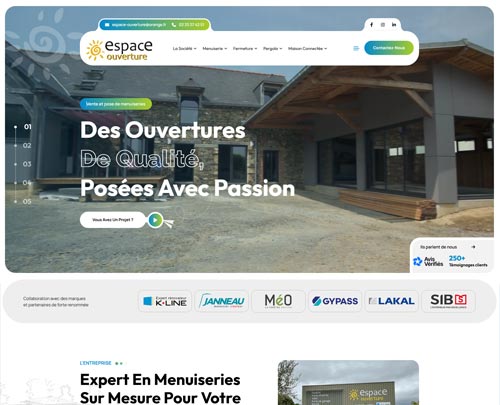 Création de sites internet sur Rennes et référencement naturel et seo réalisés par pensons digital